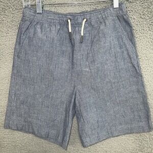 Tommy Bahama Shorts Youth Sz L 10-12 Blue Pull On Pockets Preppy Casual‎ Outdoor